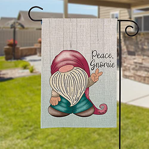 Chengxun HYQ Peace Gnomes Garden Flags Double Side Garden Flags House Yard Farm Decoration Outdoor Decoration thumb #5