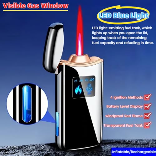 Encendedor inteligente de butano con sensor activado por voz miniatura 5