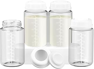 Breastmilk Bottles, Collection & Storage, 300ml, Pack of 4