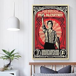 Paul McCartney – Poster tendance – Décoration murale – Pour salon, chambre à coucher – 20 x 30 cm - Les Beatles, Paul McCartney, John Lennon, RIngo Starr, George Harrison Paul McCartney - Poster tendance - Décoration murale - Pour salon, chambre à coucher - 20 x 30 cm – Image 5