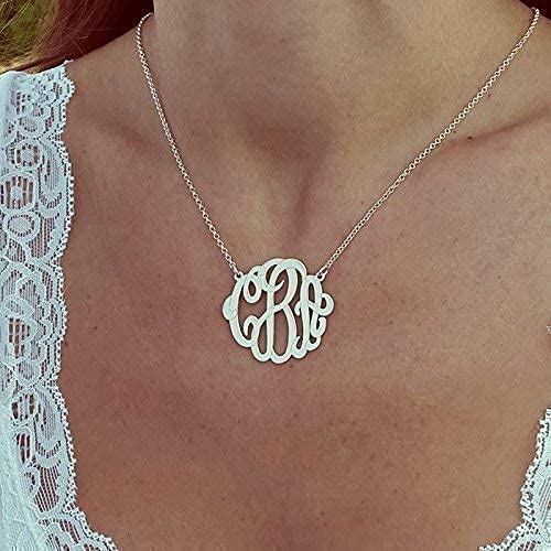 Hilis Jewelry Monogram Necklace – Personalized Monogrammed Jewelry thumb #1