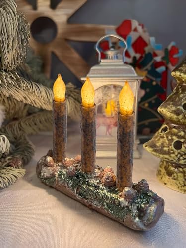 12-Pack-Real-Wax-Primitive-Candles-Battery-OperatedNot-Timer-Hand-Dipped-65-Amber-Yellow-Flickering-Rustic-Flameless-Candle-for-Country-Decor-Halloween-Party 12 Pack Real Wax Primitive Candles Battery OperatedNot Timer Hand Dipped 65 Amber Yellow Flickering Rustic Flameless Candle for Country Decor Halloween Party