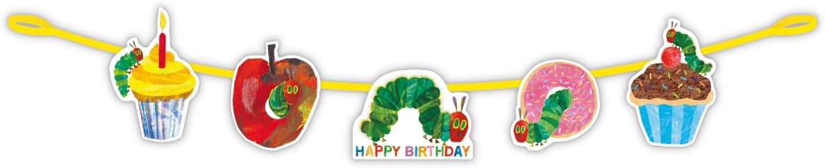 Hallmark Eric Curl Greeting Card Birthday Celebration Harapeko Aomushi Birthday Garland 849702