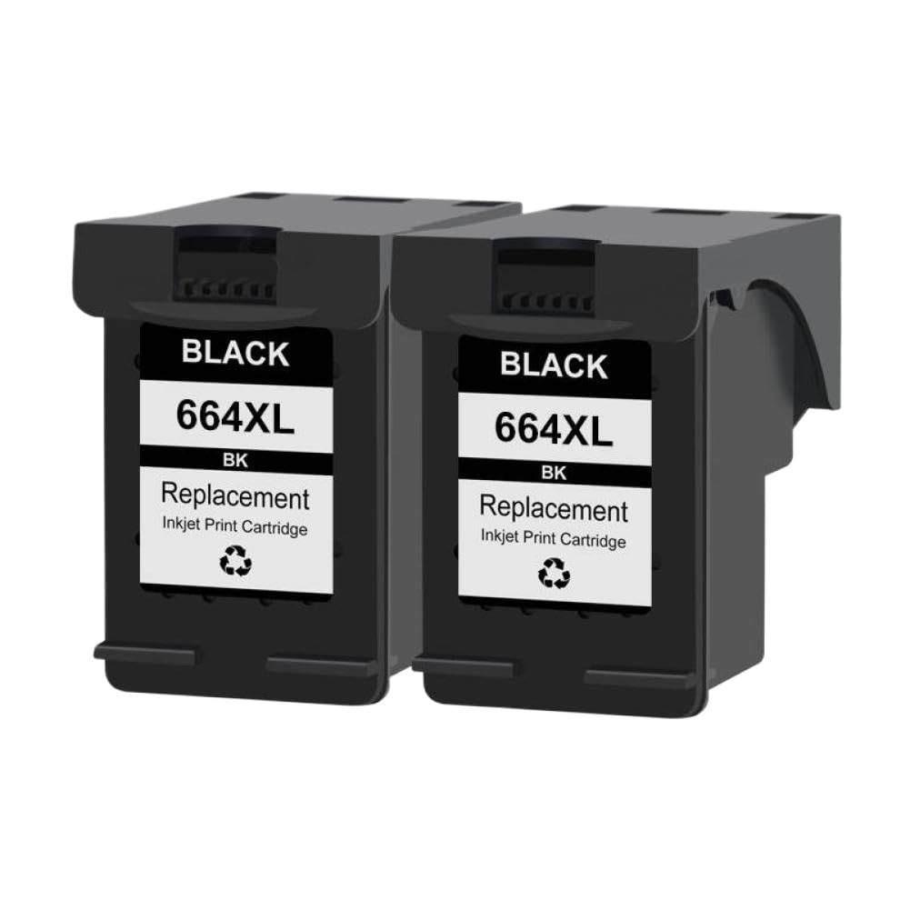 Cartuccia d'inchiostro KMCYinks compatibile con Deskjet 1115 2135 3635 2138 3636 3638 4535 4536 4538 4675 4676 4678(2BK)