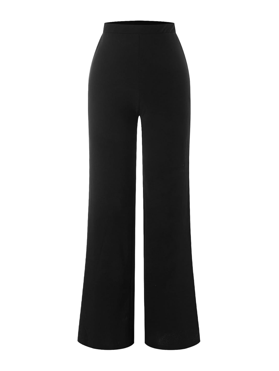 Womens Wide Leg Dress Pants Elegant High Waisted Work Business Casual Trousers