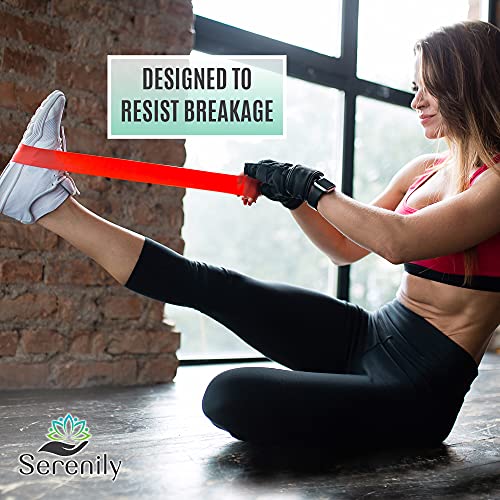 Kit 5 Faixas Elásticas Elásticos Alongamento Pilates Yoga Exercícios Condicionamento Físico Yoga Saú