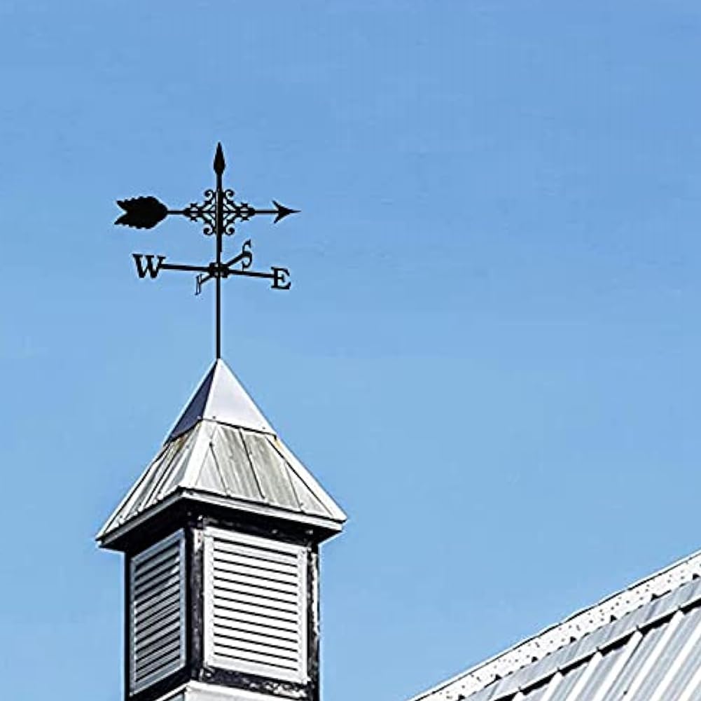 Exquisite Wetterfahne Aus Metall, Wetterfahne Aus Metall mit Ornament