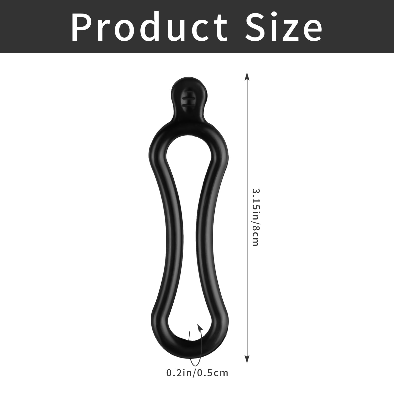 10 Pcs Rubber Snubbers Straps for ATV Gun & Bow Rack Gun Holders Snubbers for ATV Replacement Straps Bow Tool Rack Rubber