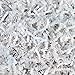 Mighty Gadget (R) 2 LB White Crinkle Cut Paper Shred Filler for Gift Wrapping & Basket Filling
