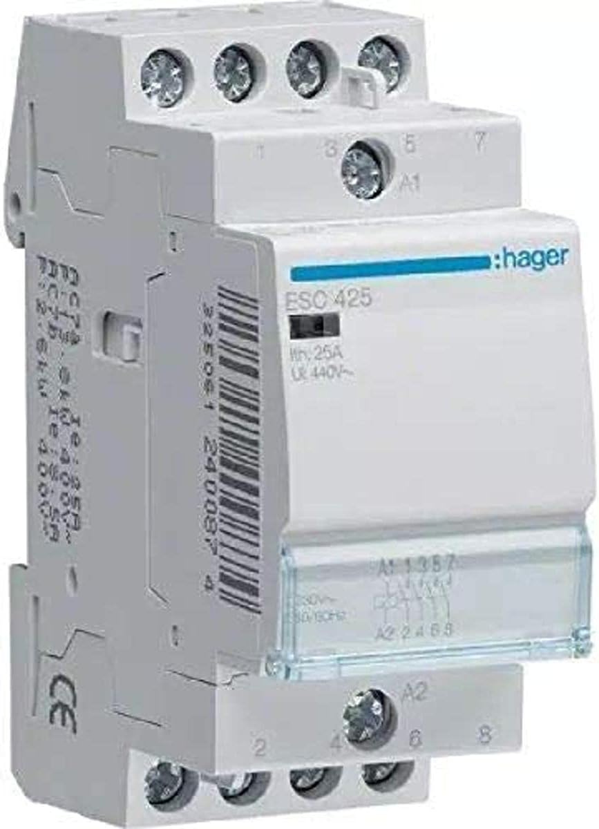 Hager Contactor ESC425 4 N/O
