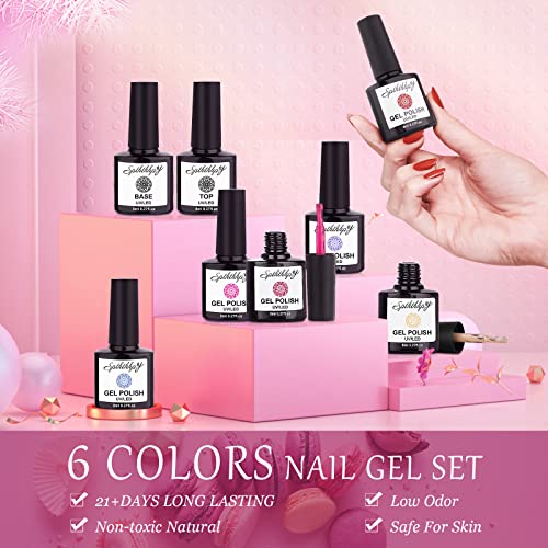 SPTHTHHPY Smalto Semipermanente per Unghie Kit in