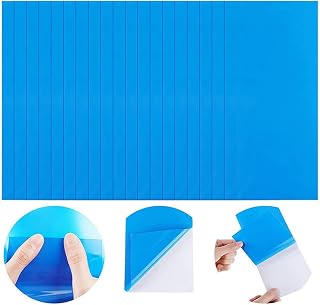LUXTE Pool Repair Patch PVC Self Adhesive Pool Repair Kit Waterproof Inflatable Repair Patches for Tent, Swimming Pools, Water Beds, Hot Tub and Inflatable Raft Kayak (10PCS)