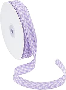 NBEADS Gingham Besatz 18m | 2cm Breite Elastische Rüschenbänder