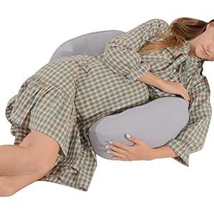SIMINZICH Side Sleeper Pregnancy Pillow,Double Wedge for Body, Belly, Back Support, Maternity Pillow with Removable…