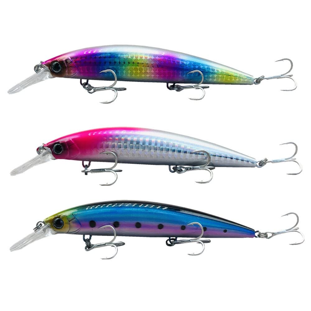 ルアー 3種類 ハピーライフ HS003-ABC 9.7cm ルアー 3種類 ハピーライフ HS003-ABC 9.7cm - メルカリ