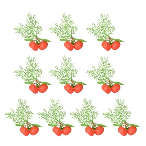 XAGMODSHN 10Pcs Realistic Artificial Simulation Tangerines Fruit Toy for Basket Display Christmas Thanksgiving Decoration