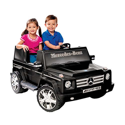 National Products 12V Black Mercedes Benz G-Class Battery Operated Ride-on - Thumbnail 3