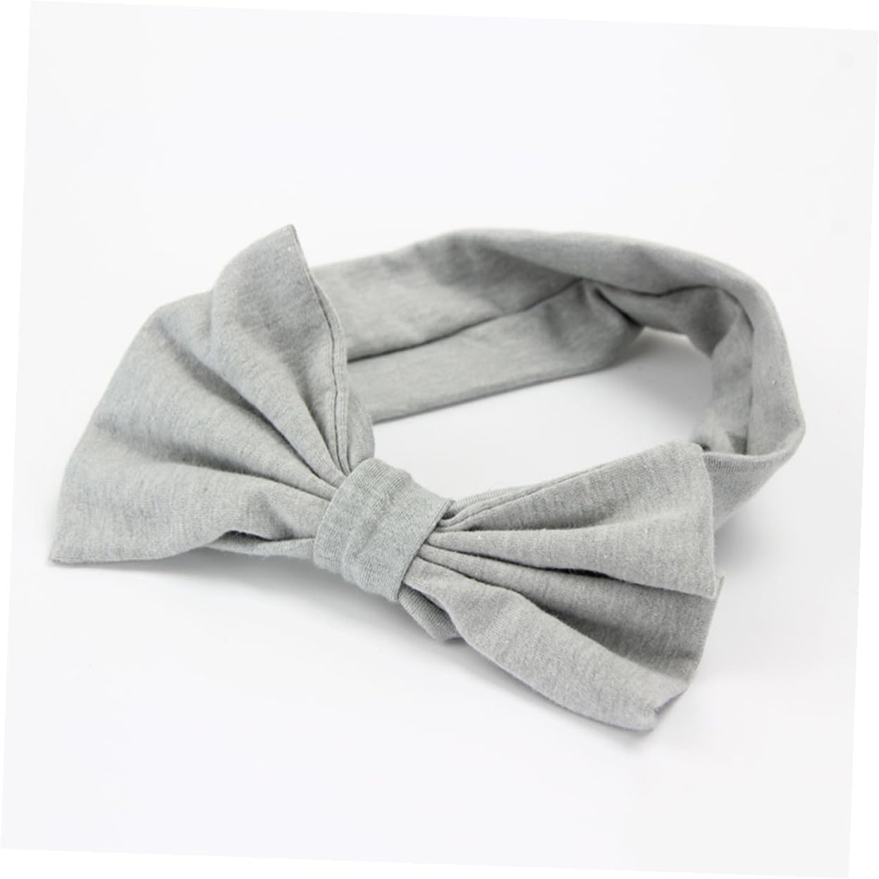 8pcs Bow Headbands Elastic Cotton Hair Bands for Newborn Head Wraps Pastoral Style for Parties Daily Wear Photo Shoot