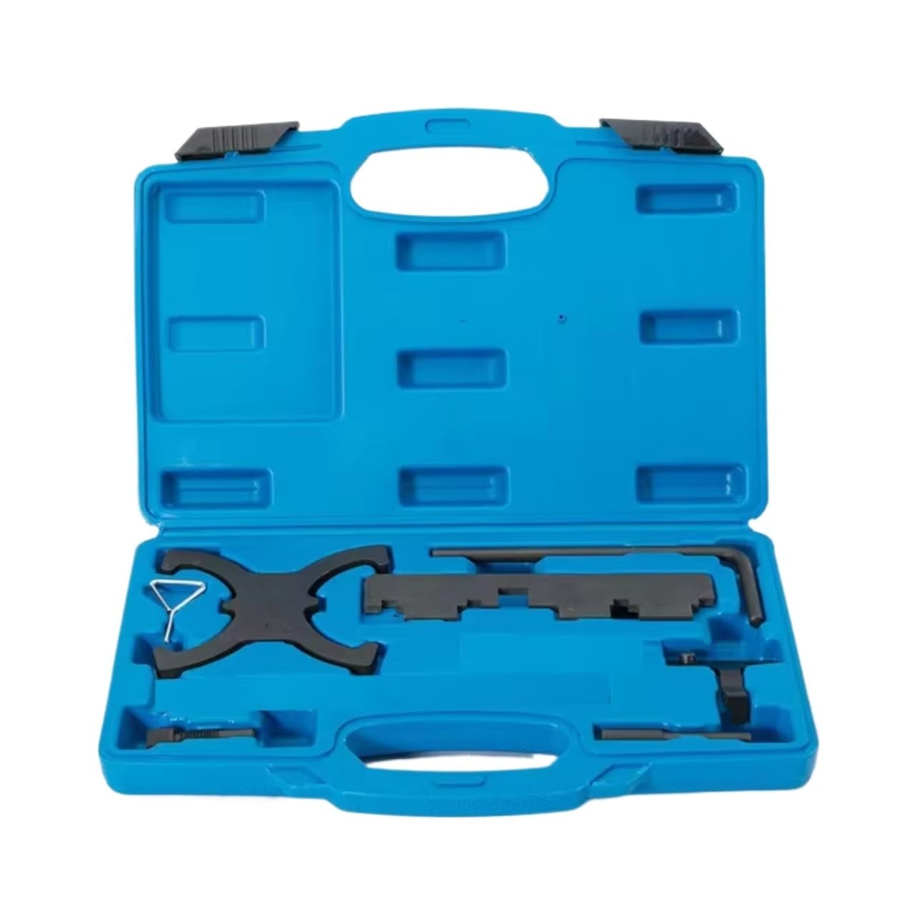 Attrezzi Fasatura Motore Per Ford Per Ka 2012-2020 Set Strumenti Per La Messa In Fase Motore | Kit bloccaggio tenditore cinghia strumento fasatura albero a camme motore 7 pezzi