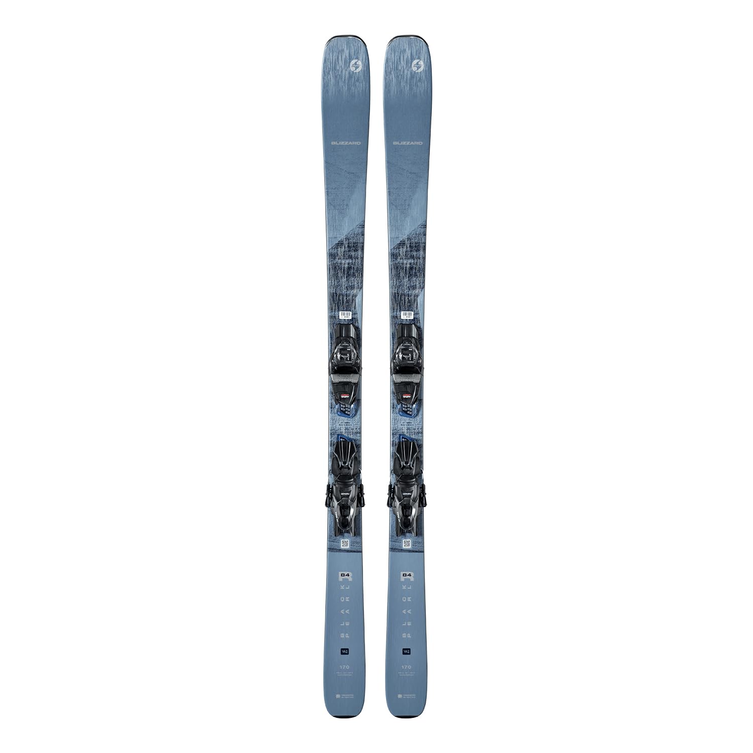 Blizzard - Pack De Ski Black Pearl 84 R + Fixations Tpc10 Demo Blue Femme - Femme - Taille 176 - Bleu
