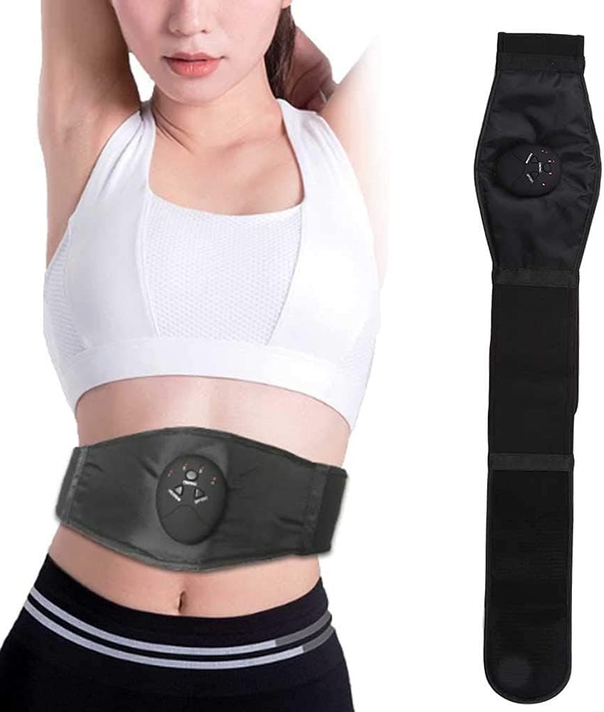 Emsスマートフィットネスベルト腹筋スティック 電熱サウナ腹部減量ベルト8モード 男性女性abs