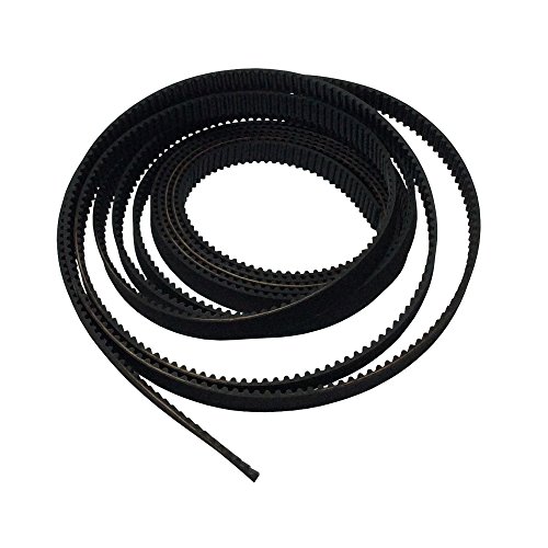 BEMONOC 5Meters GT2 Timing Belt Width 6mm fit for RepRap Mendel Rostock Prusa 2GT Rubber Conveyor Belt