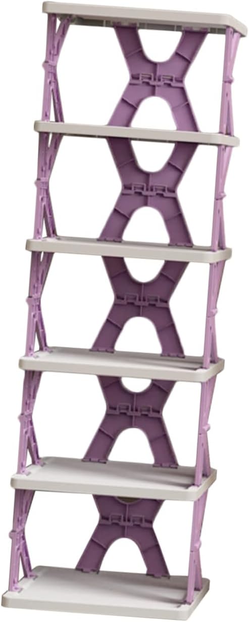 Folded Shoe Rack Sturdy Storage Shelf Versatile Organizer Shoe Cabinet for Entryway Space Closet