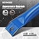 Bevinsee V Brace Bars Nierenstreben Compatible with 3er E90/E91/E92/E93 2006-2013, Hochfester Stahl Frontgrill V-Brace Nur für E9X Serie, Pulverbeschichtet, Blau