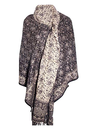 Tibet LUXURY FLORAL HANDMADE BLACK BEIGE FASHION Scarf Yak Wool fortable soft scarf Shawl Blanket ole unisex Travel Wrap Meditation Soft gift for her,Green3