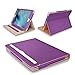 Price comparison product image MOFRED Purple & Tan Apple iPad Executive Leather Case for Apple iPad Pro 12.9" (For 2015 & 2017 Versions)- Voted by"The Daily Telegraph" as #1 iPad Case! (iPad Models A1670, A1671, A1584, A1652)