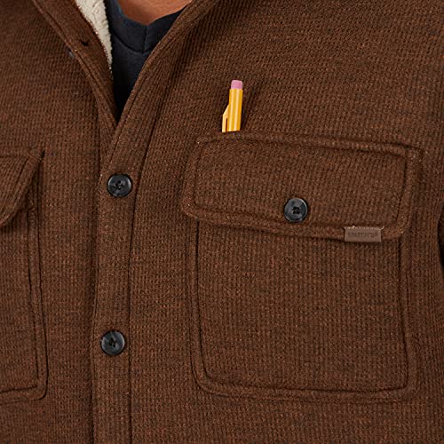 Image of Smith's Workwear Mens Sherpa Heather Thermal Shirt JacketJacket