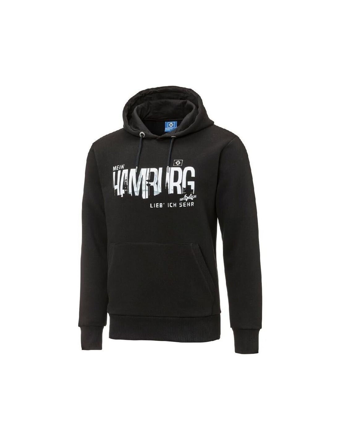 HSV Hamburger SV Hoodie Pullover Sweatshirt Mein Hamburg Abschlach **, black, XL