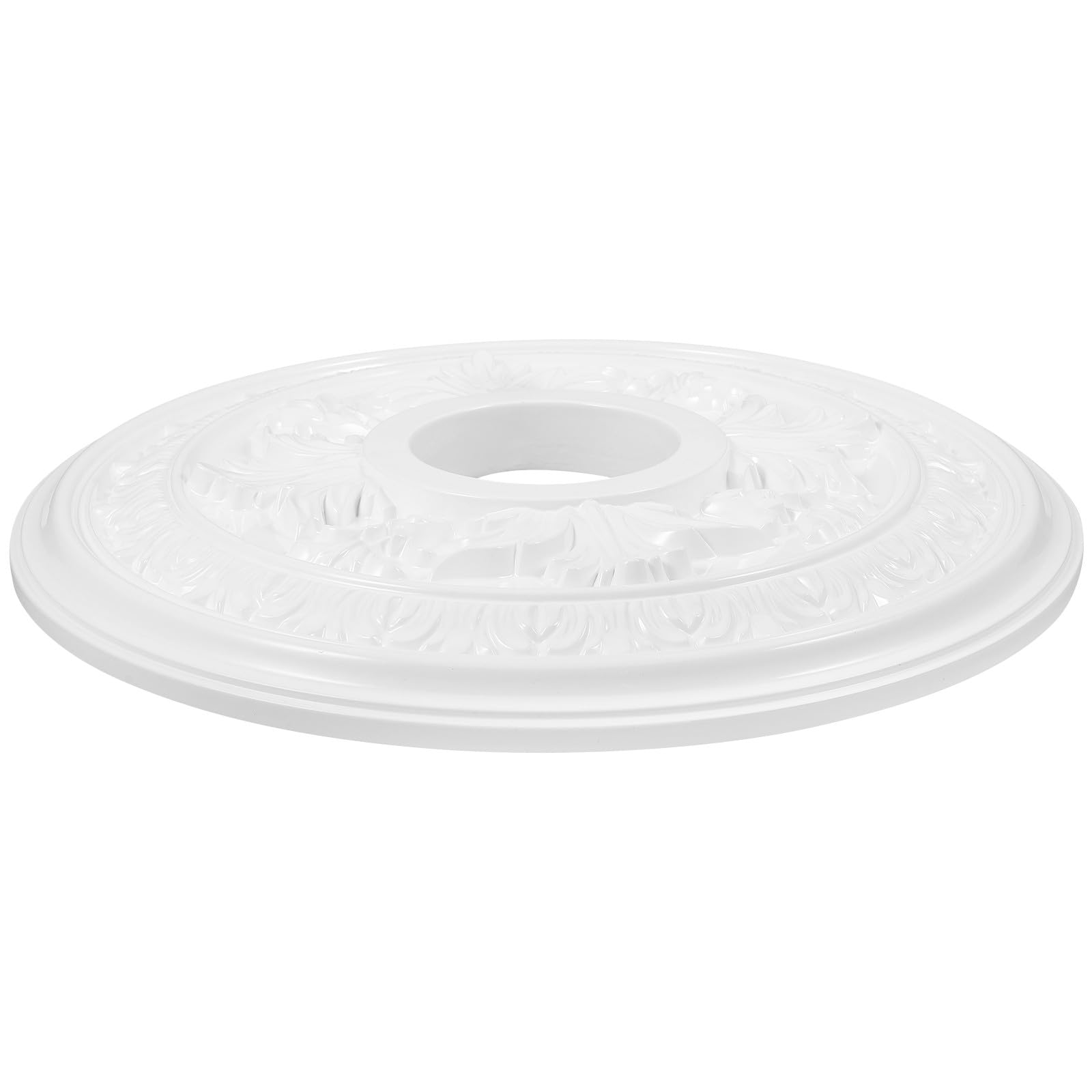 Médaillon de plafond en polyuréthane moulure premium pour suspension