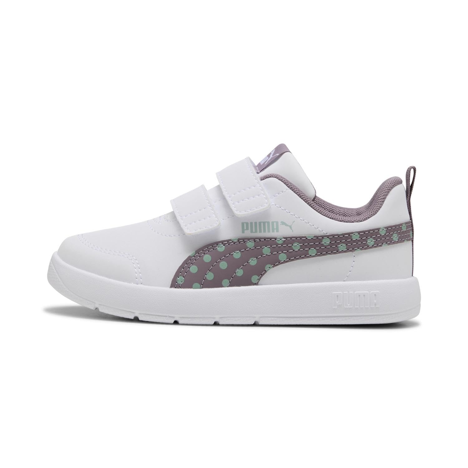 PUMA Dziewczynki Courtflex V3 Dotty V PsTrampki