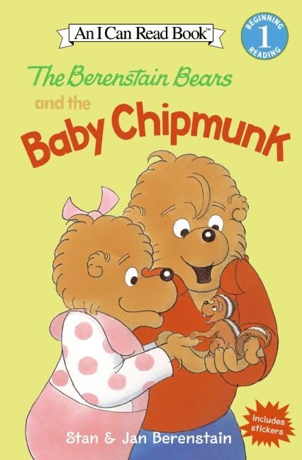 The Berenstain Bears and the Baby Chipmunk: A Funny I Can Read Story About Adoption and Curiosity for Kids (Ages 4-8) (I Can Read Level 1)