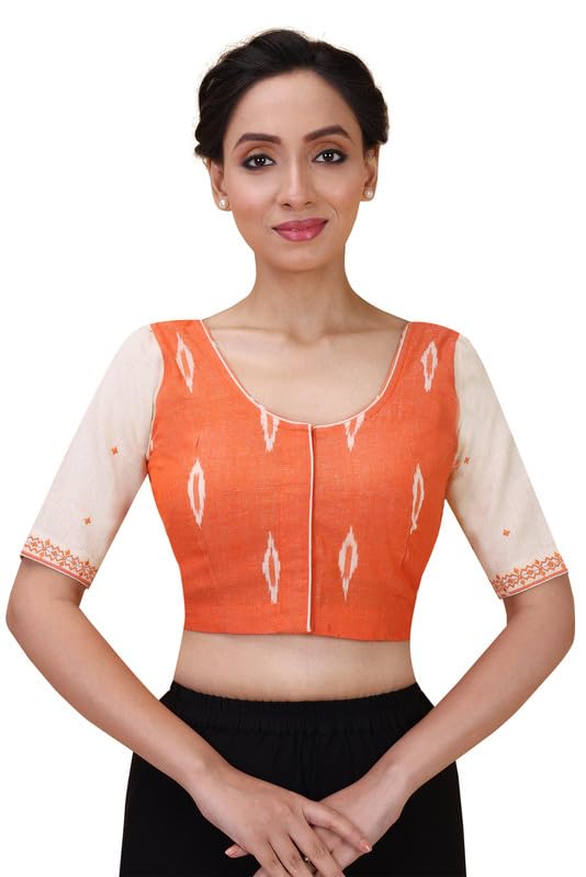 Image of RENE IKKAT Blouse(D-005679)