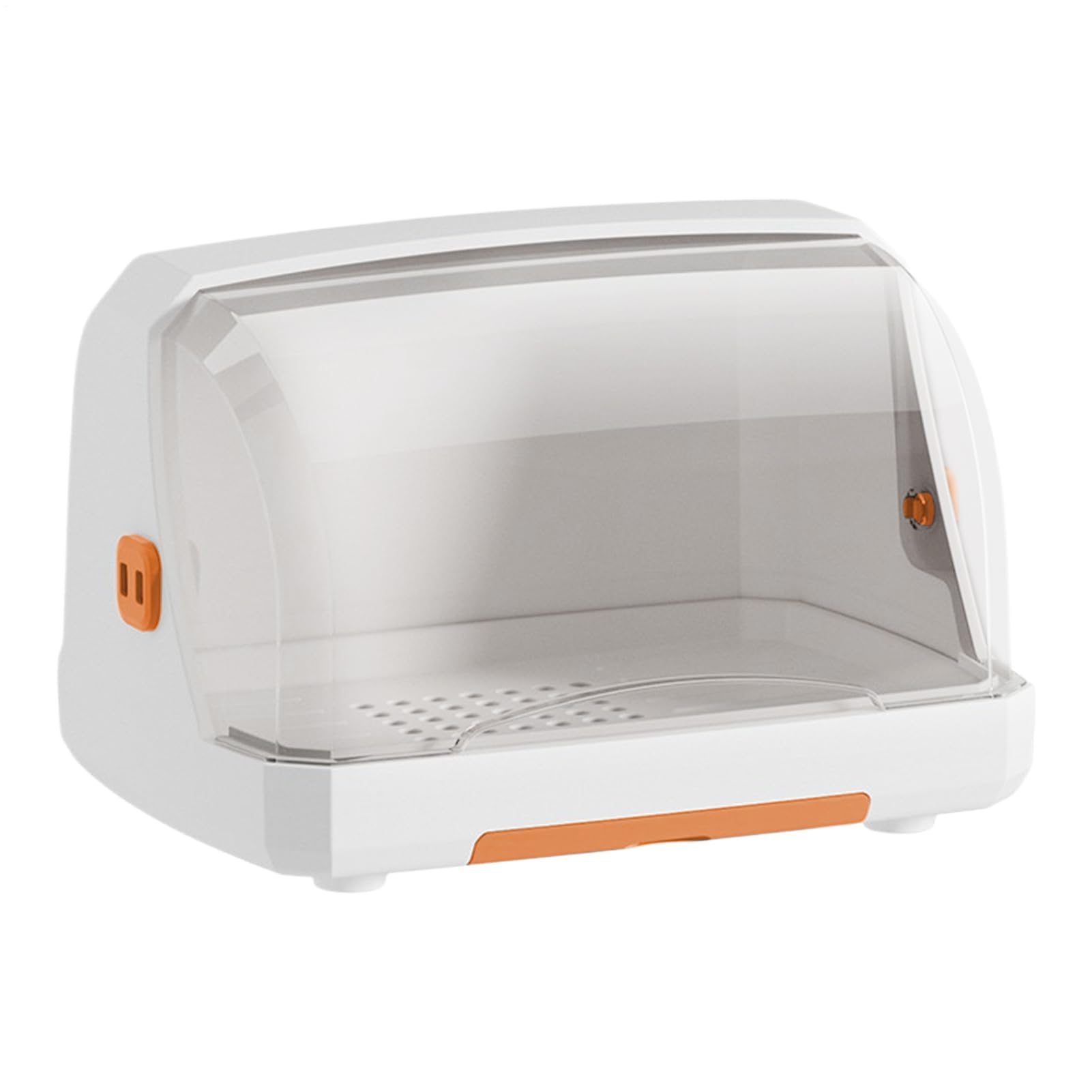 Tragbare Flasche mit abnehmbarer Ablaufschale, transparenter Deckel, Aufbewahrung für Babyflaschen, Teetassen, Schnuller – ideal für Küche, Kinderzimmer, Schlafzimmer, Badezimmer