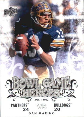2011 Upper Deck College Football Legends Bowl Game Heroes 25 Card Set