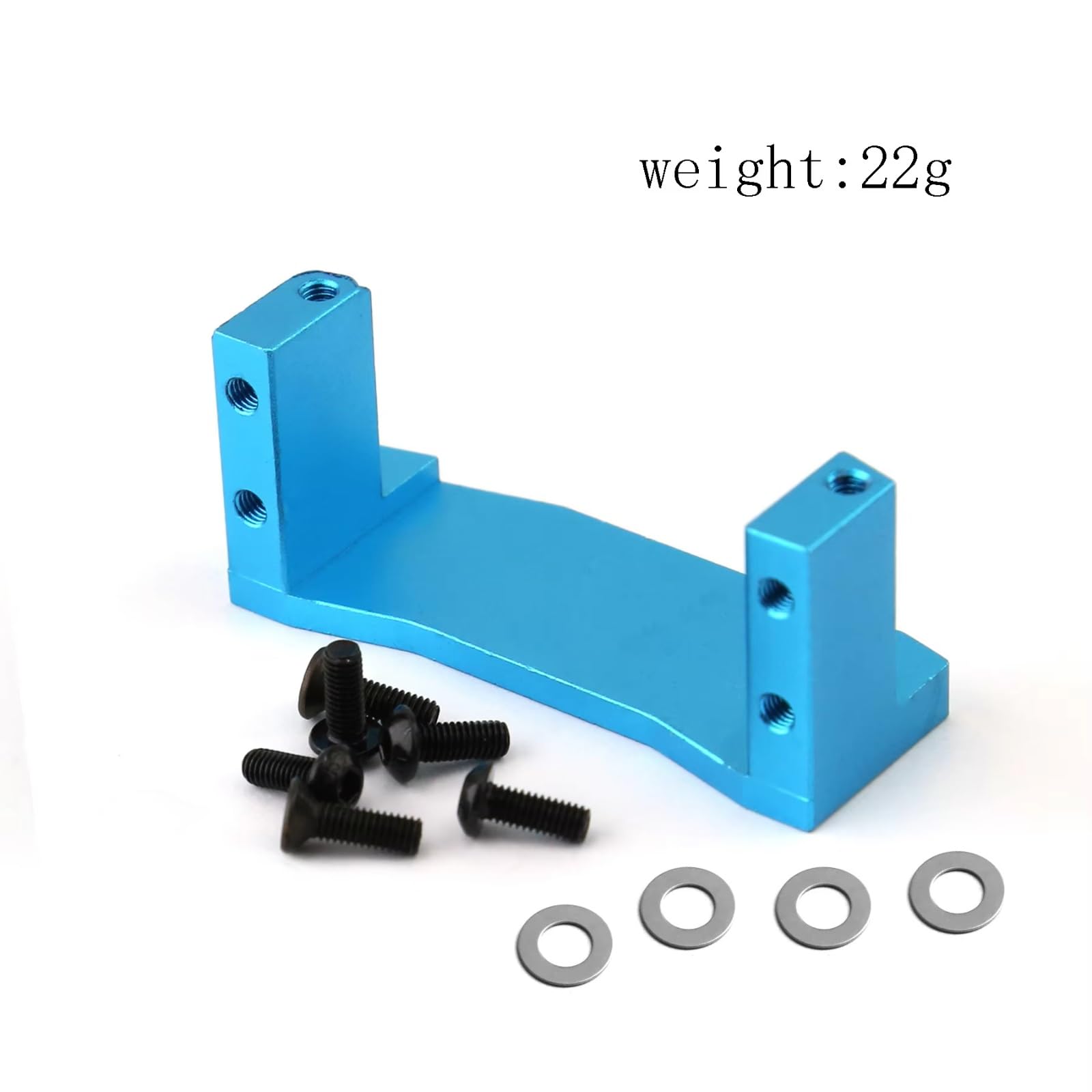 RC Car Accessories for Tamiya for TT-02 1/10 1Pcs Metal Servo Mount Base Holder 54977 RC Car Upgrade Parts Accessories
