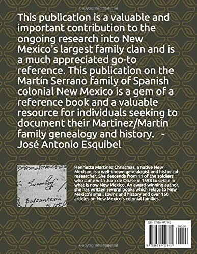 Martin Serrano - A Spanish Colonial Family of New Mexico