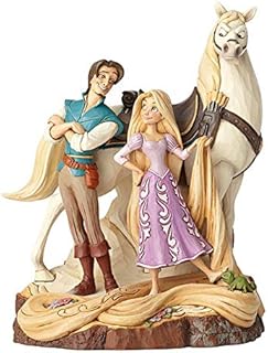 Disney Traditions Live Your Dream Tangled Figurine, 14.5 x 15.5 x 21 cm