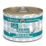Weruva Cats In The Kitchen, Funk In The Trunk With Chicken In Pumpkin Consomme Cat Food, 6Oz Can (Pack Of 24)