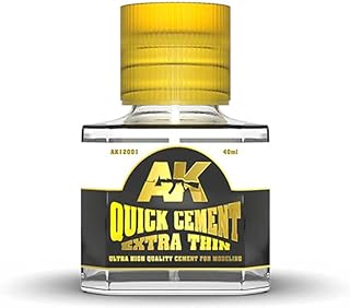AK AK12001 QUICK CEMENT EXTRA THIN (40ml)