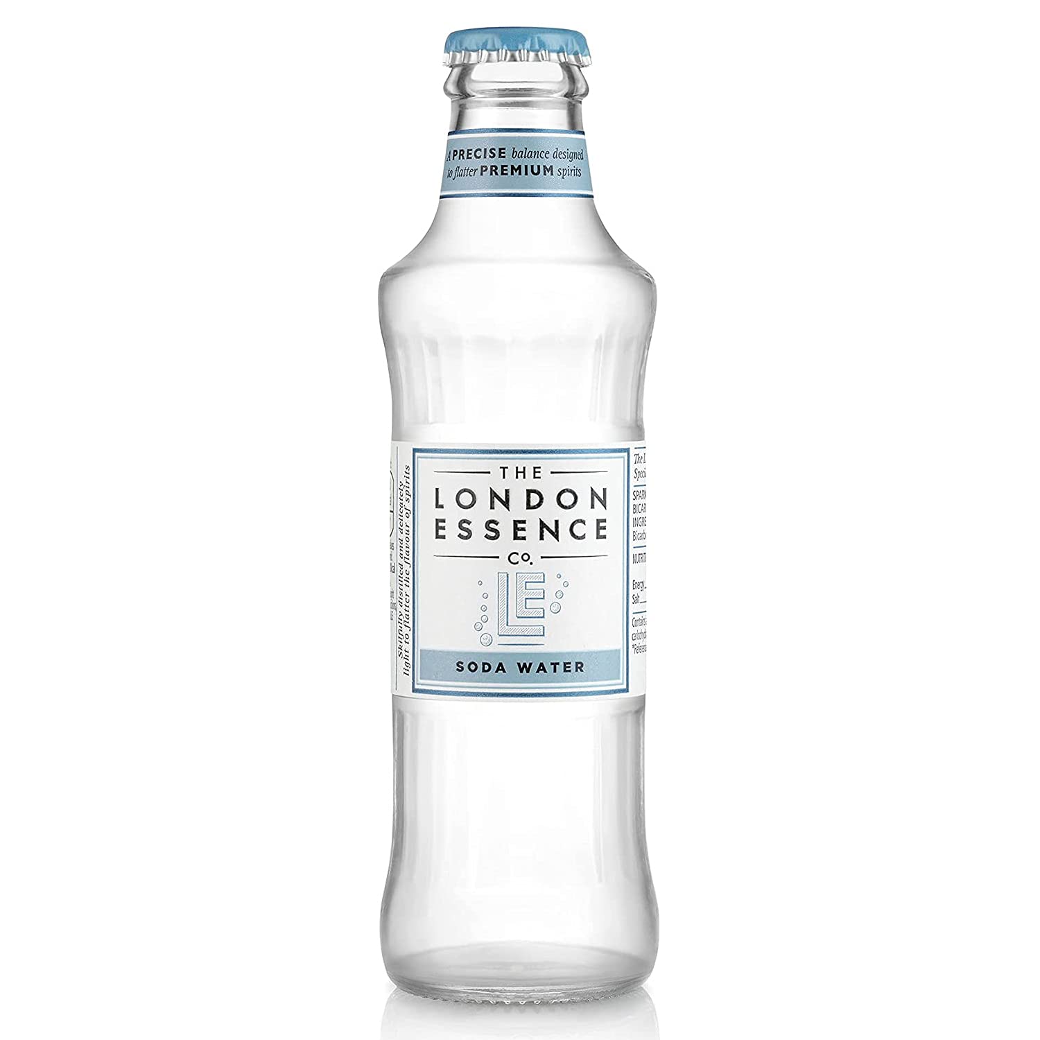 The London Essence Co. Soda Water, 6.76 fl oz ℮ 200 ml