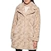 Kenneth Cole Women's Classic Mink Style Faux Fur Coat