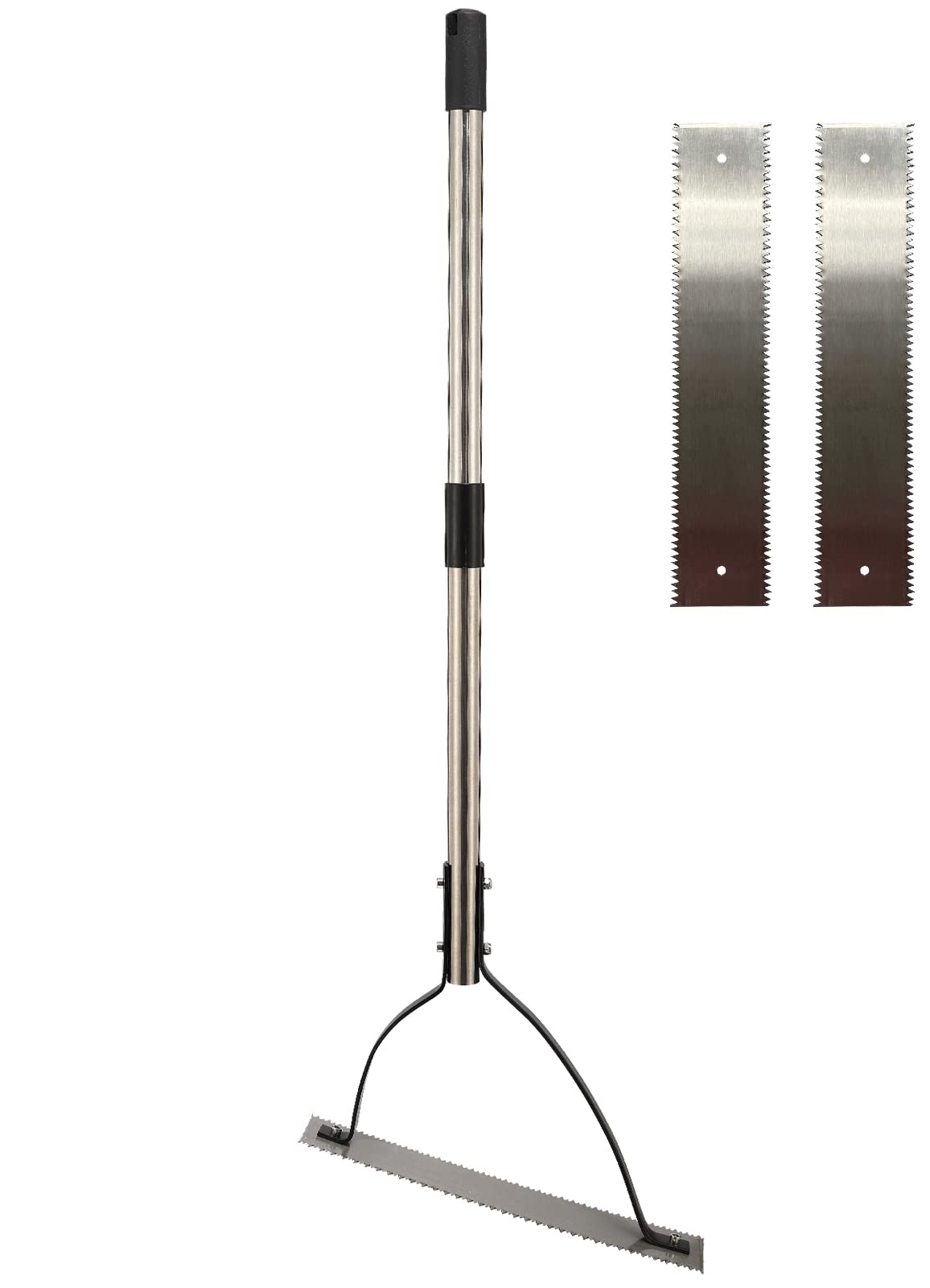 Grass Whip, Manual Sod Weed Cutter Long Handled 66 In, Stainless Steel