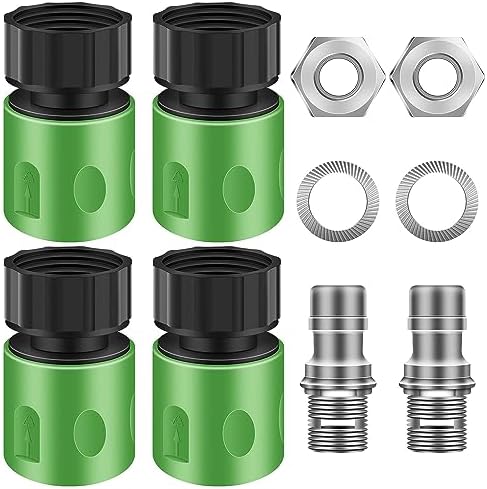 Haiouus 2 Kit Lawn Mower Deck Wash Kit, for Riding Lawn Mower Cleaning Attachment Kit, Compatible with C-ub Cadet, MTD, Troy-Bilt, C-Raftsman Lawn Mower Tractor, Deck Wash Adapter Accessories