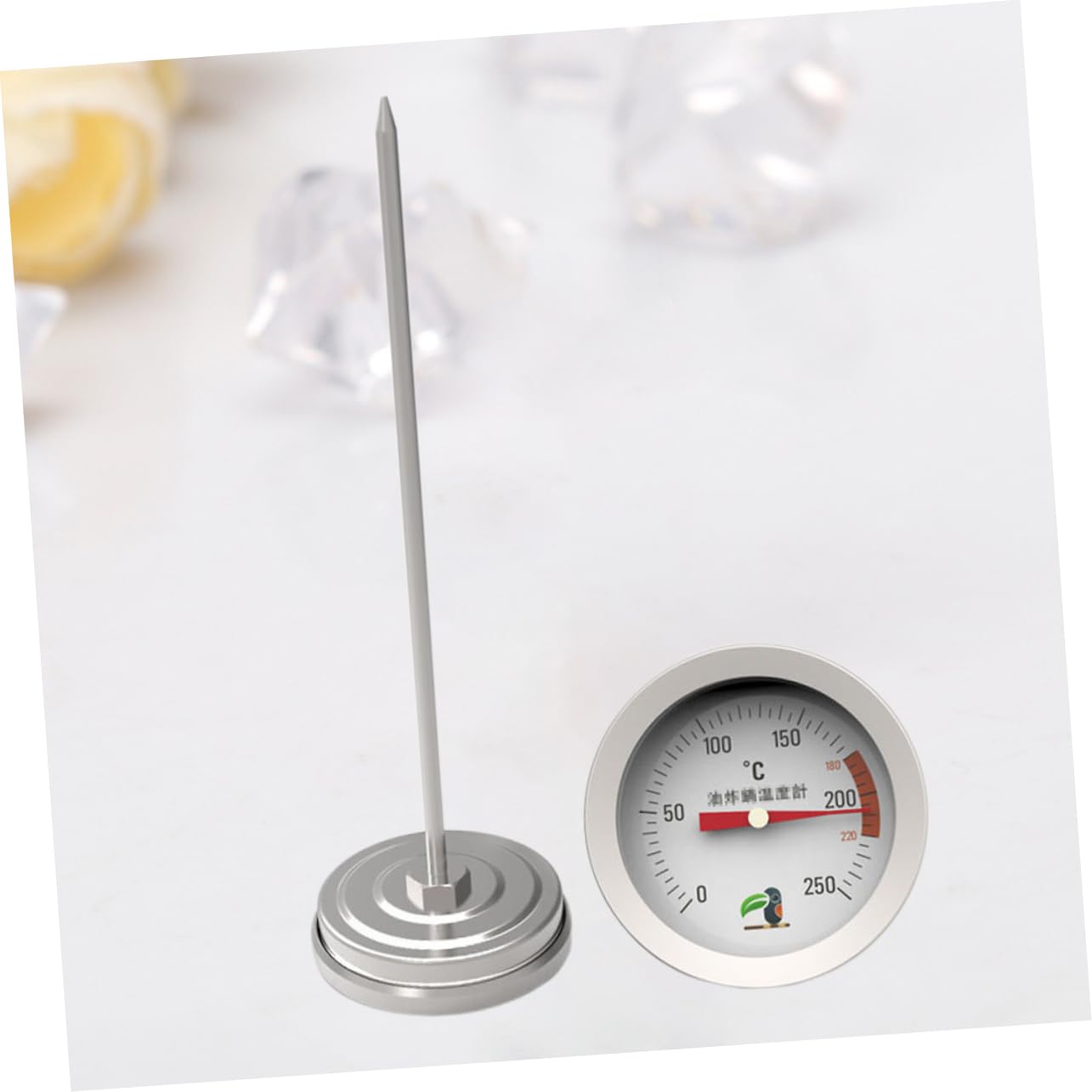 Candy Thermometer for Jam Stainless Steel with Clip Sugar Oil