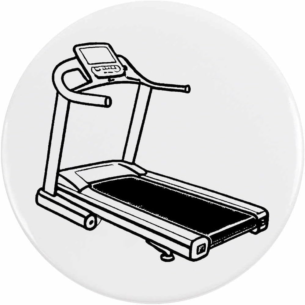 Azeeda ‘Treadmill Exercise’ Button Pin Badges (BB044963)