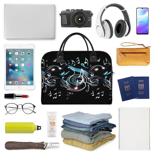 Bolso para portátil con correa y asa, gran capacidad miniatura 5